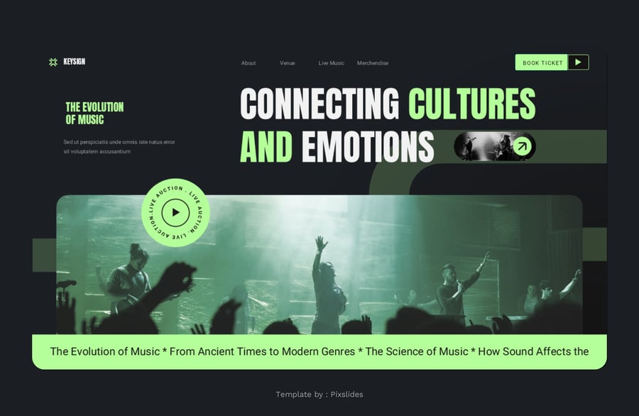 音乐与活动PPT模板 (PPT,PPTX)