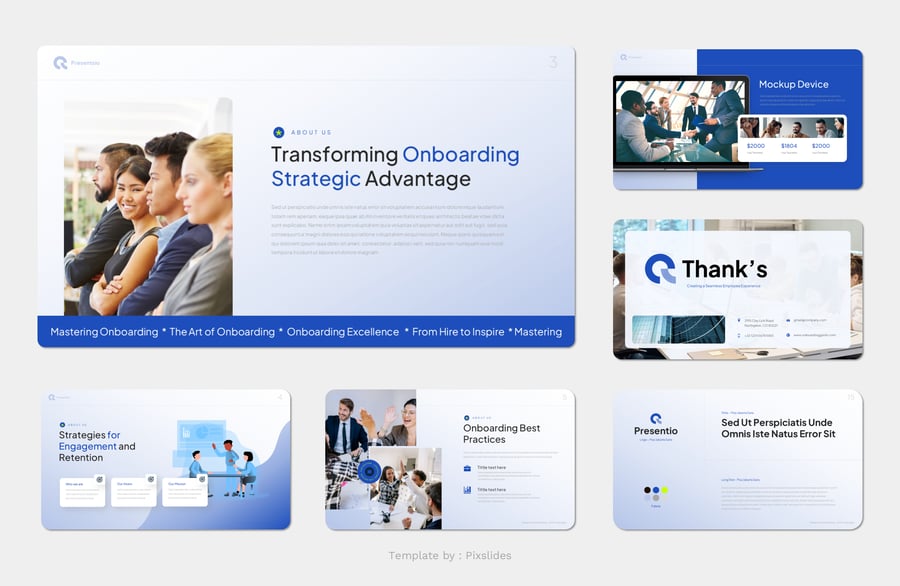 入职指南PPT模板 (PPTX)