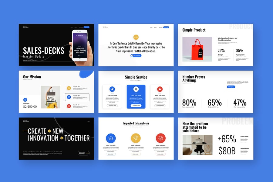 销售宣传演示PPT模板 (PPTX)