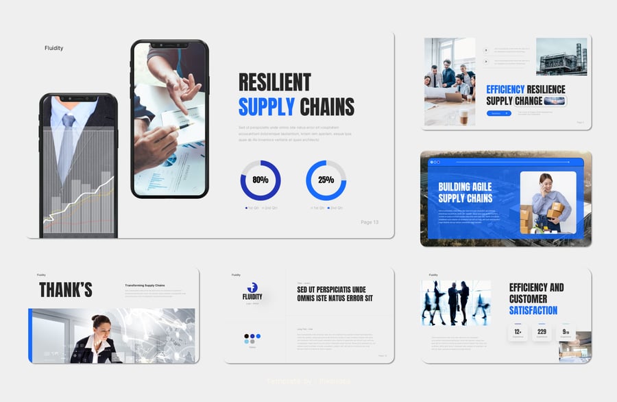 供应更改PPT模板 (PPT,PPTX)
