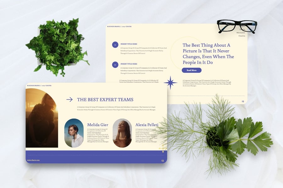 商业品牌PPT模板 (PPTX)