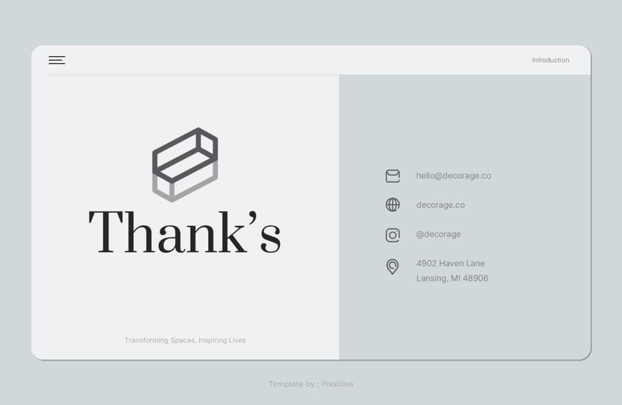 室内设计PPT模板 (PPT,PPTX)