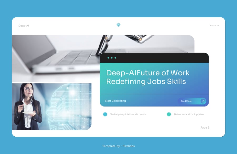 人工智能PPT模板 (PPTX,PPT)