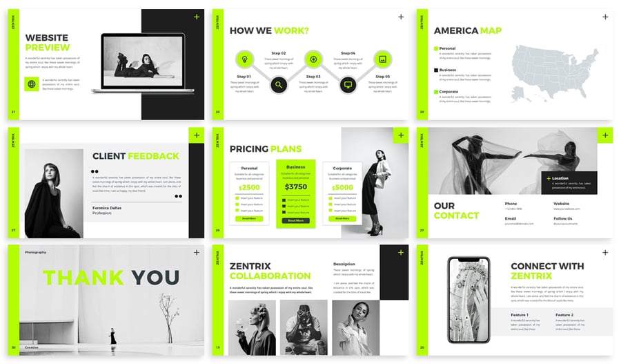 商业模式PPT模板 (PPT,PPTX)