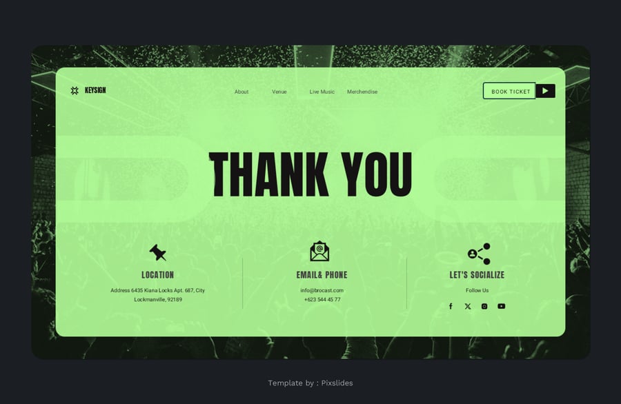 音乐与活动PPT模板 (PPT,PPTX)