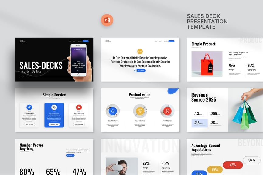 销售宣传演示PPT模板 (PPTX)