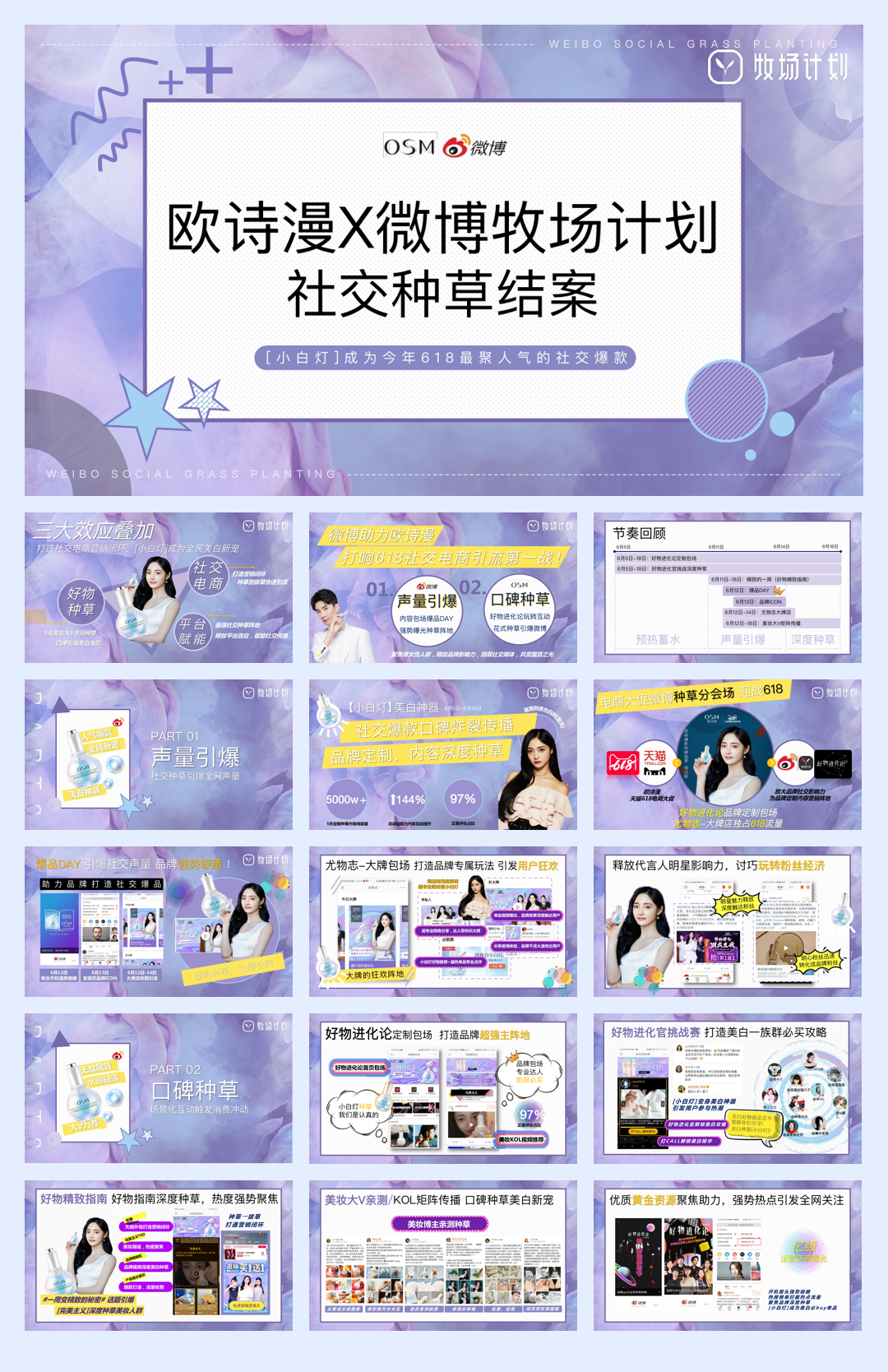 2019年欧诗漫好物进化论618社交种草结案.pdf