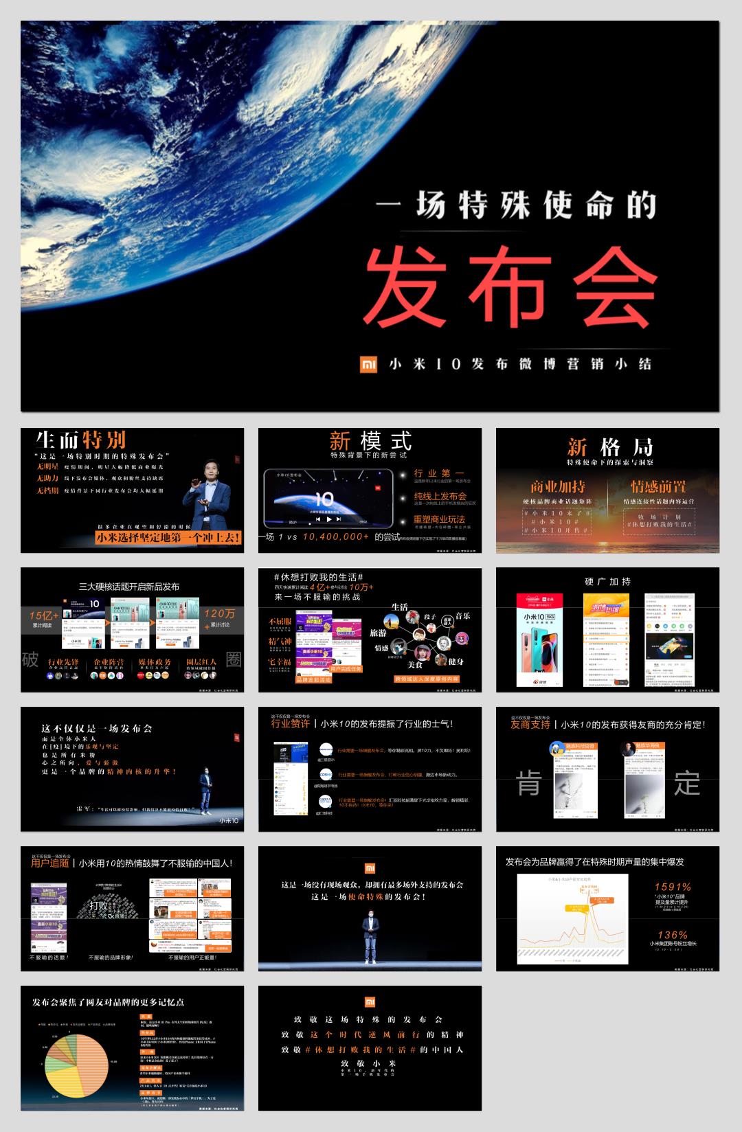 小米10新品发布微博直播营销结案.pptx