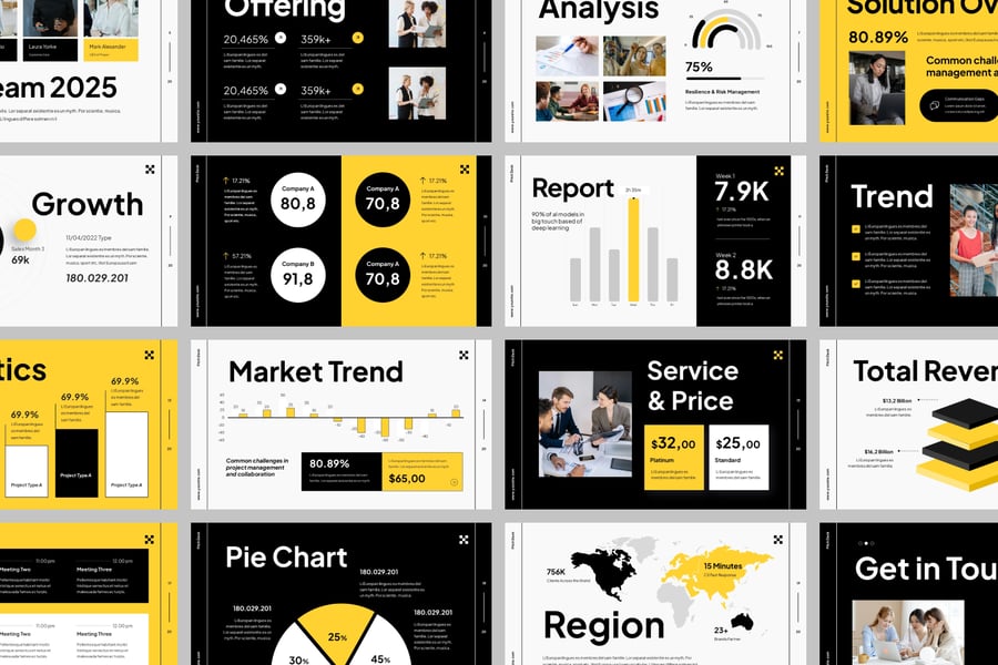 融资演示PPT模板 (PPTX)