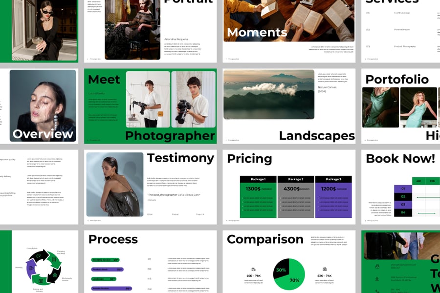 摄影 PPT模板 (PPTX)