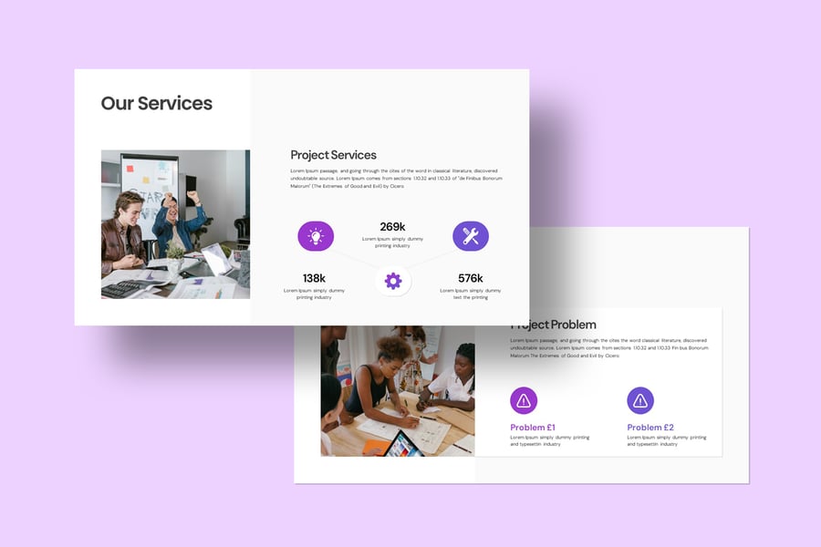 项目提案PPT模板 (PPTX)