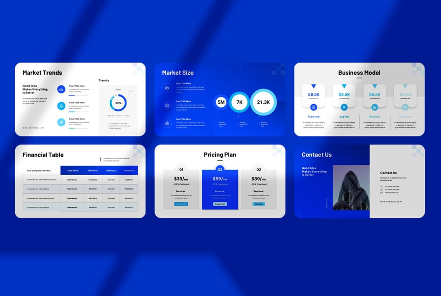 公司资料演示模板PPT模板 (PPTX)