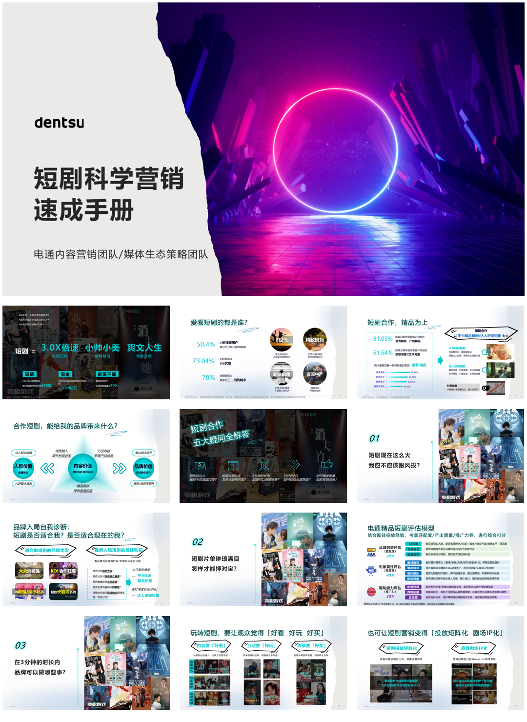 电通：2024短剧科学营销速成手册.pdf