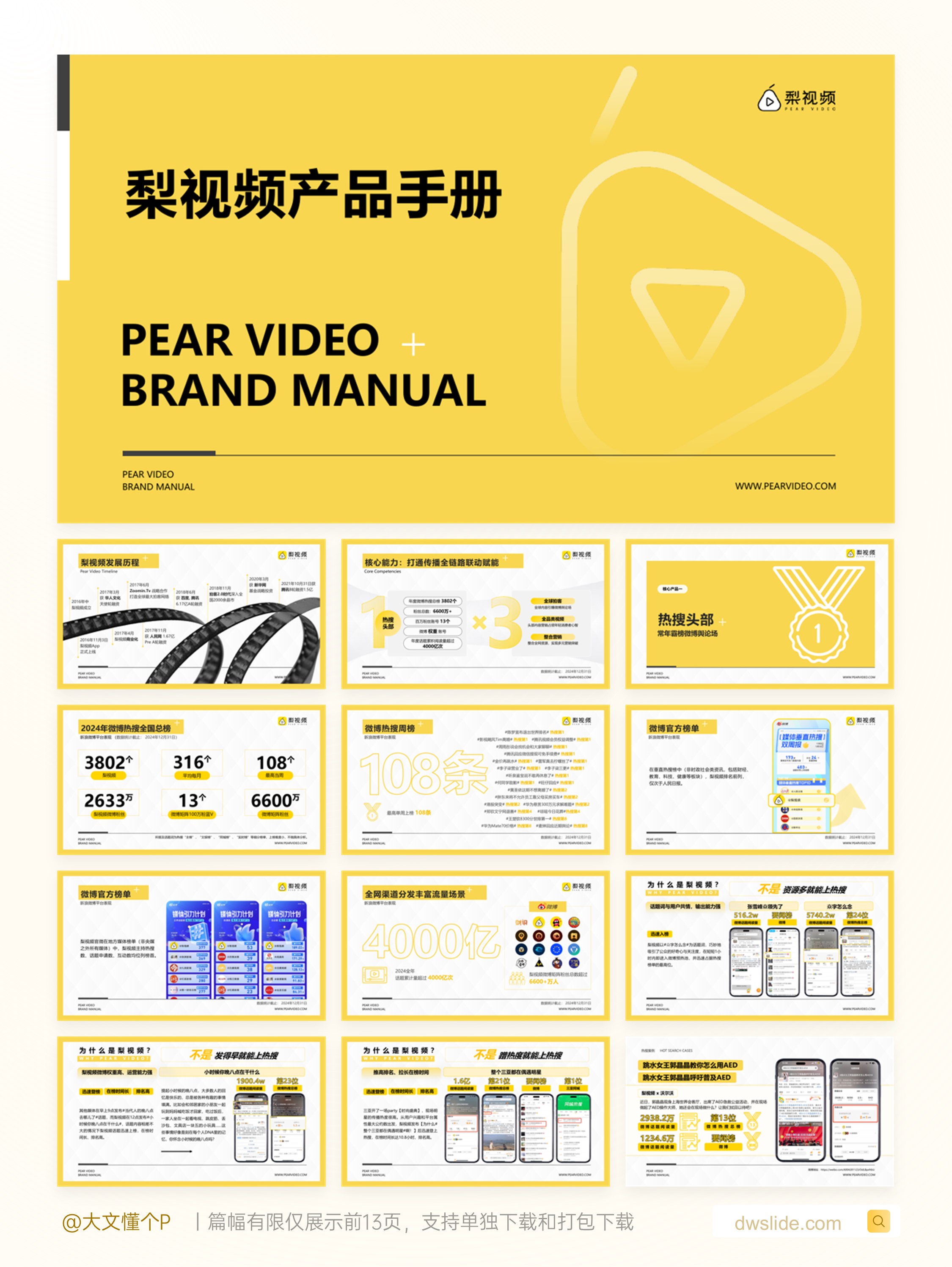 100+份大厂产品营销通案PPT案例！灵感枯竭急救包