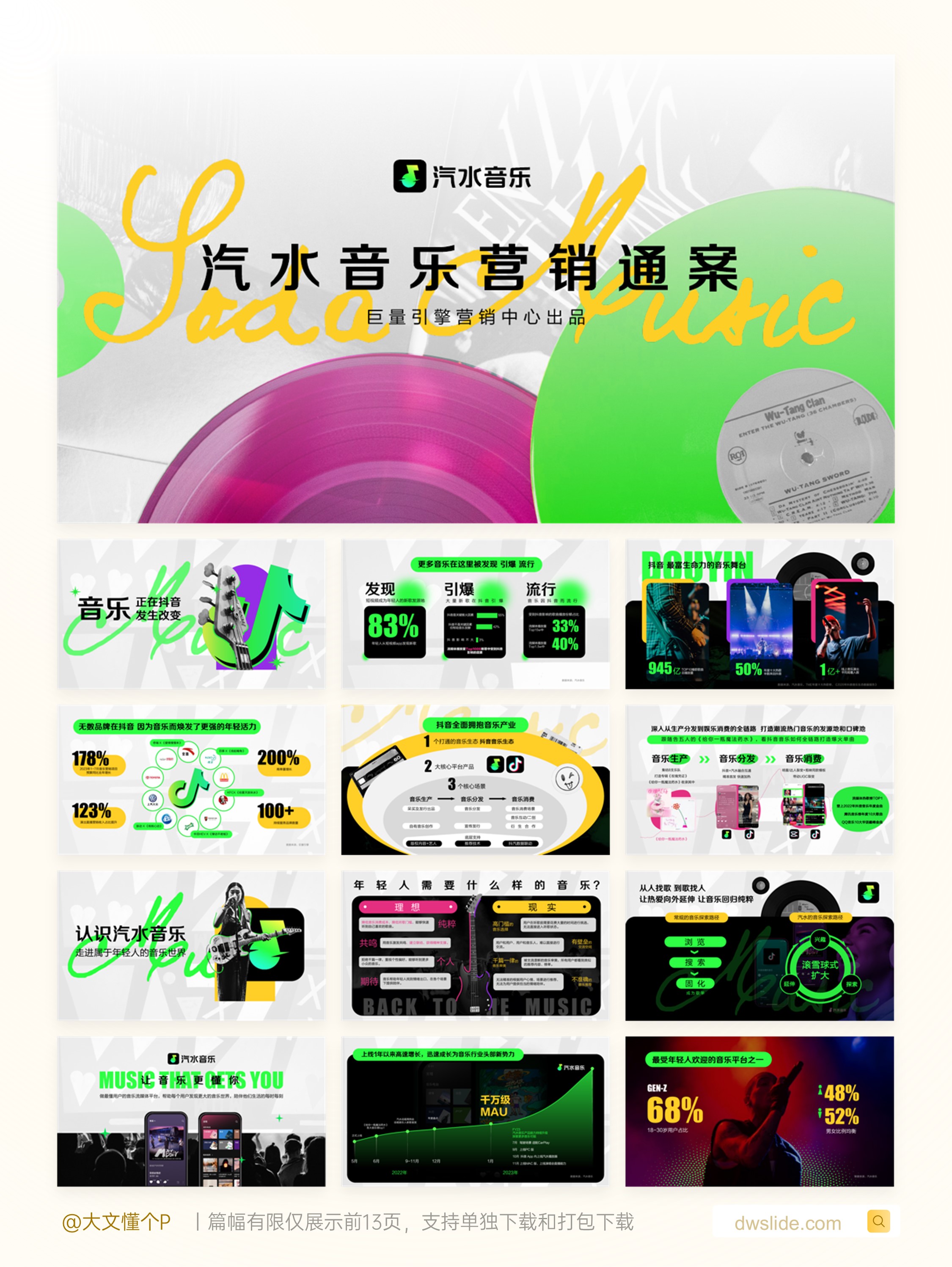 100+份大厂产品营销通案PPT案例！灵感枯竭急救包