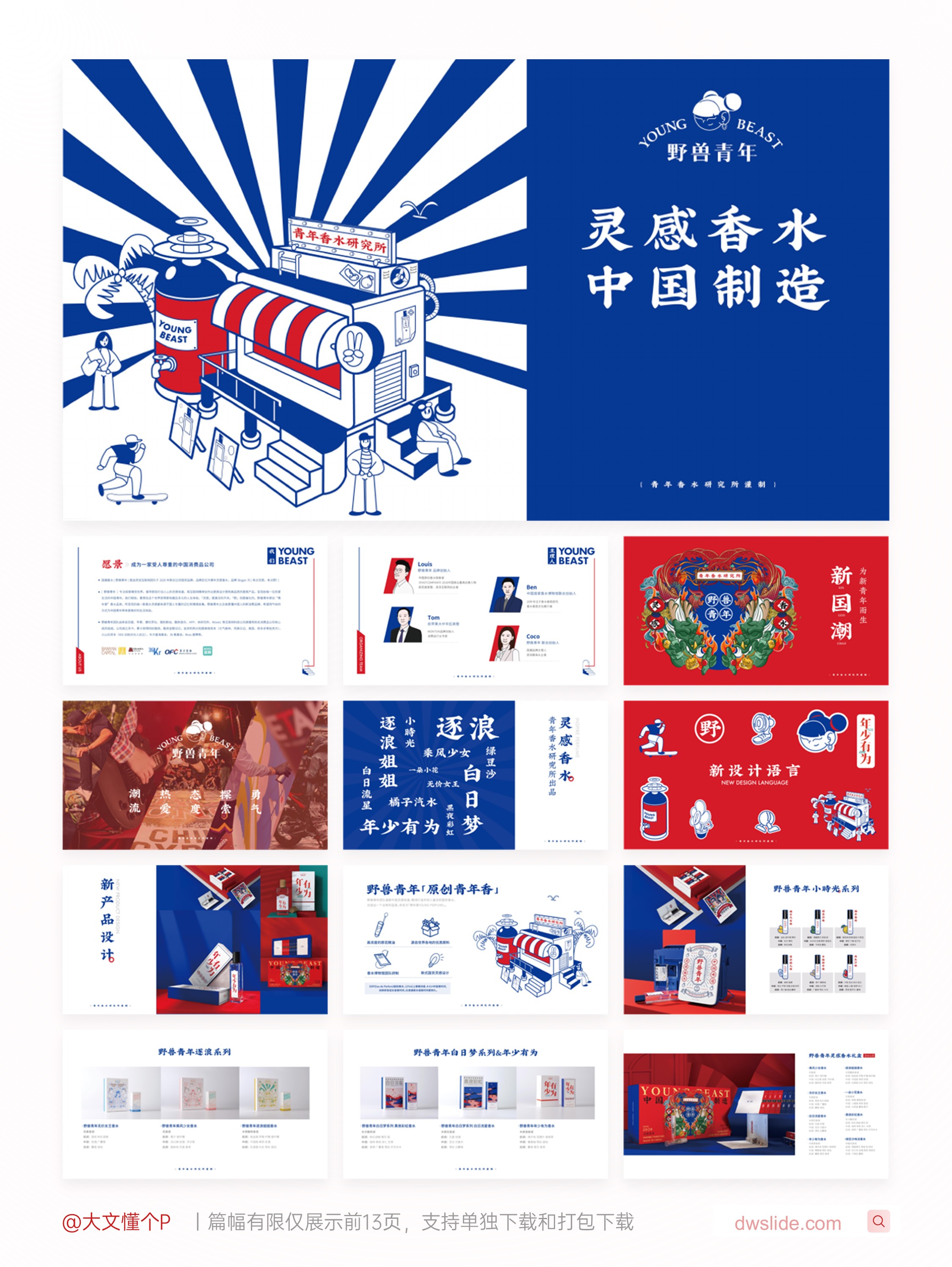 香氛品牌介绍手册PPT案例合集（20份）-[A0605]