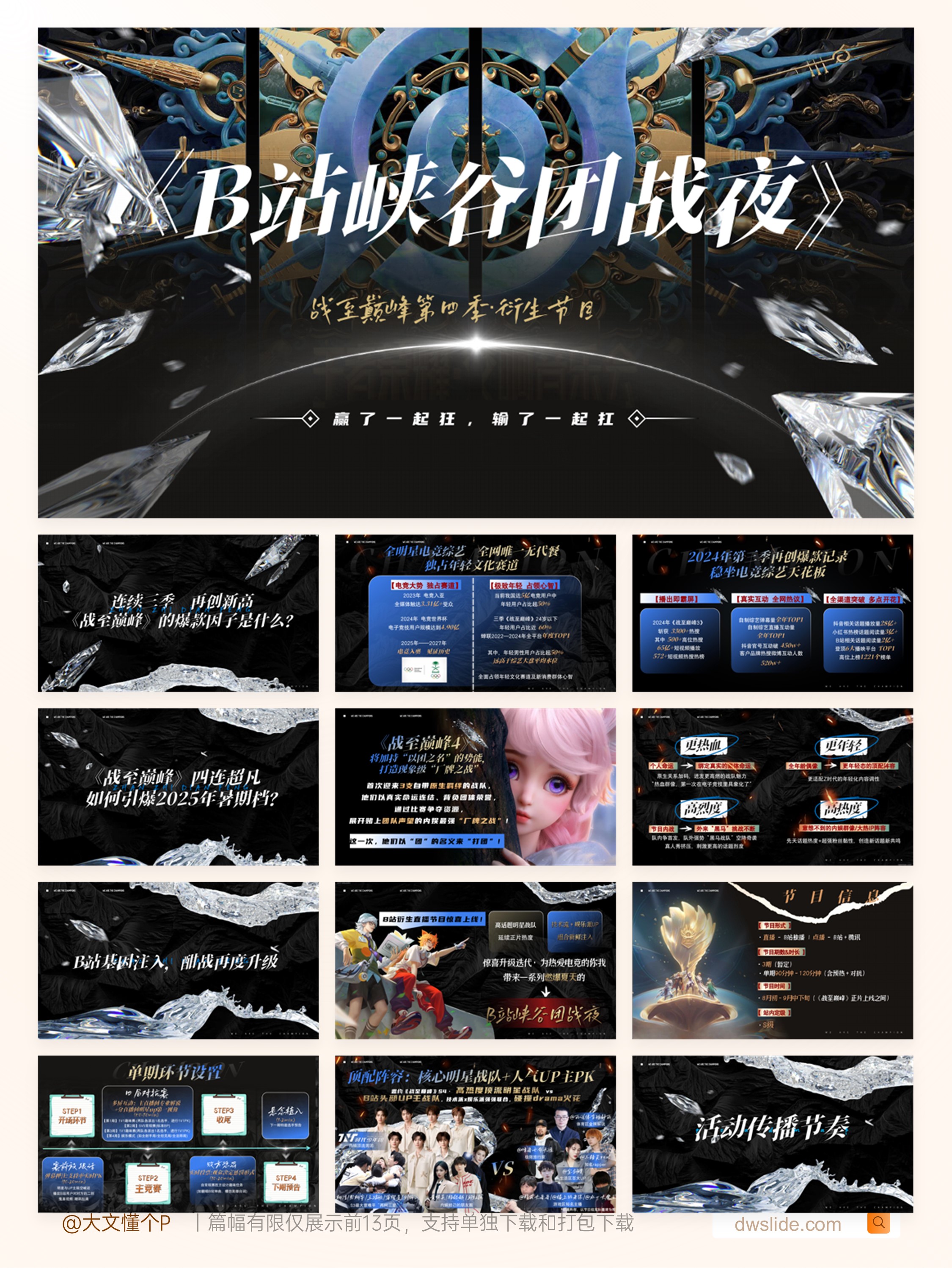 哔哩哔哩PPT案例合集（300份）-A07