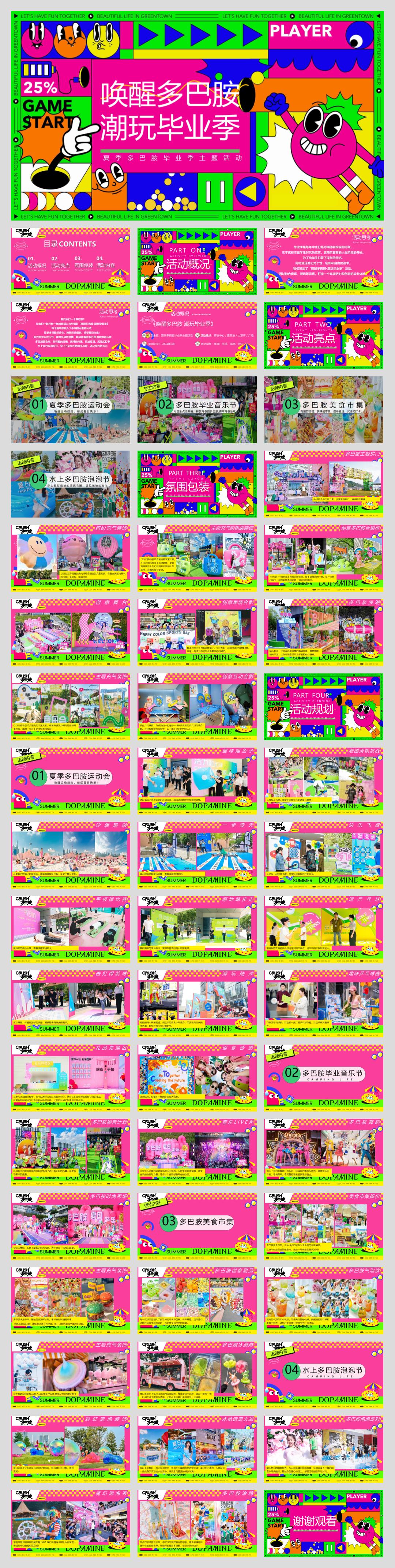 2024商场地产营地夏季多巴胺毕业季（唤醒多巴胺·潮玩毕业季主题）活动策划方案-48P.pptx
