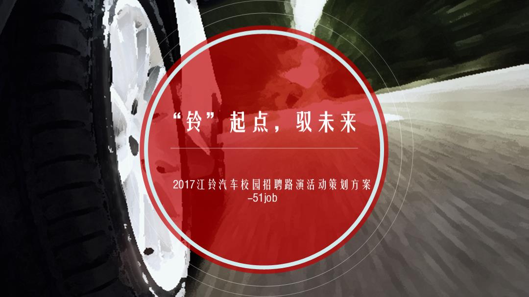江铃汽车校园招聘路演活动策划方案.pptx