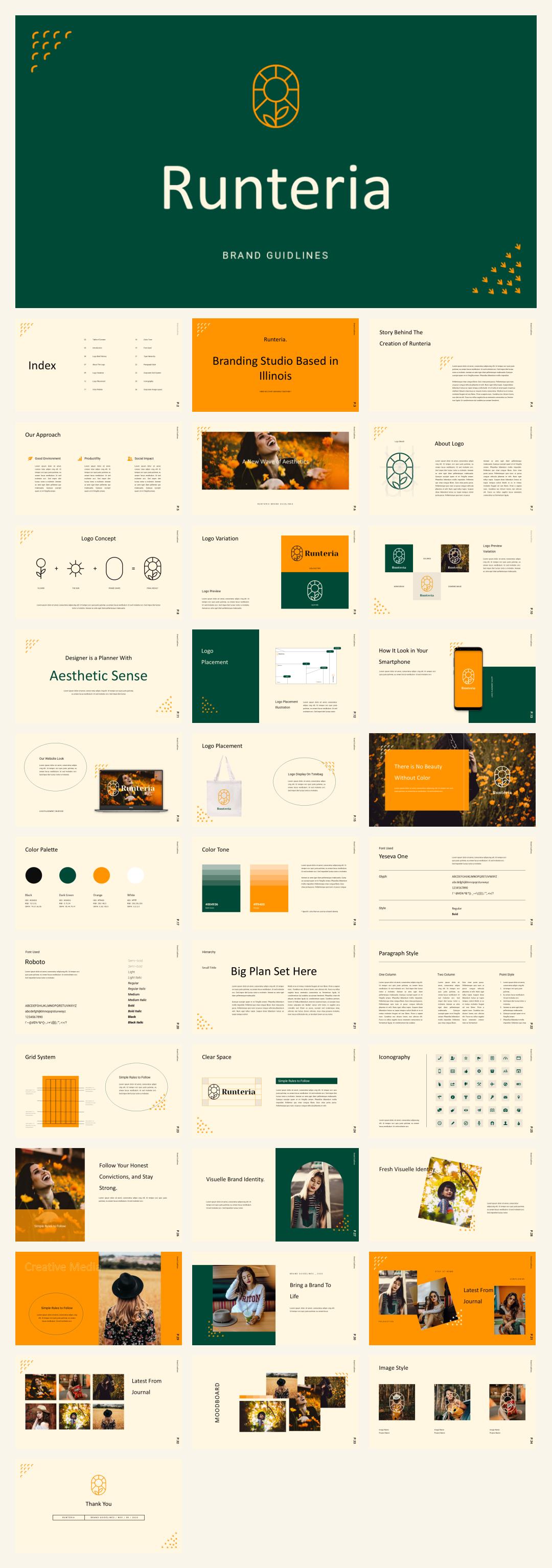 时尚潮流个性PPT模板