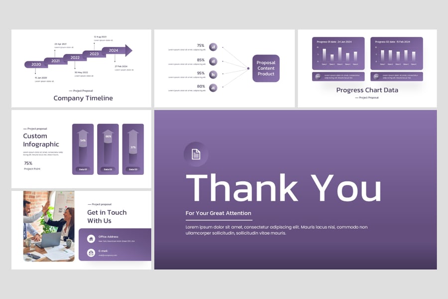 项目建议PPT模板 (PPTX)