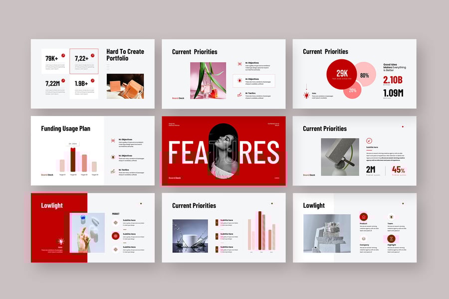 商业委员会PPT模板 (PPTX)