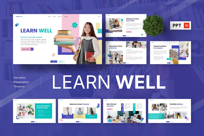 教育PPT模板 (PPTX)