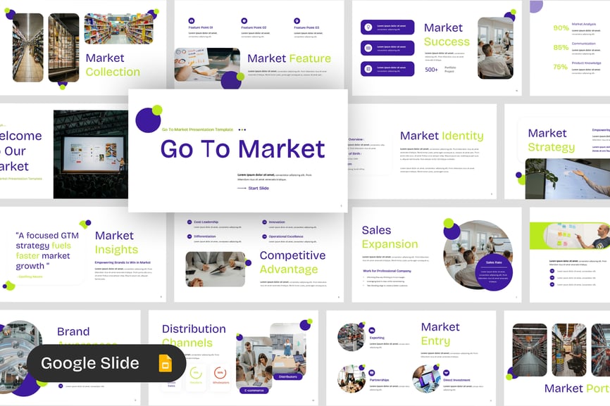 市场PPT模板 (PPTX)