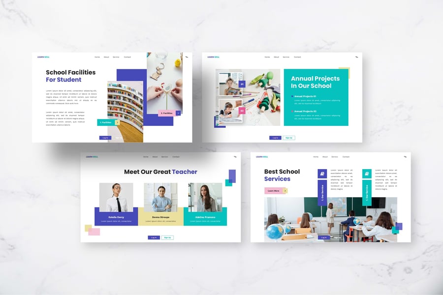 教育PPT模板 (PPTX)