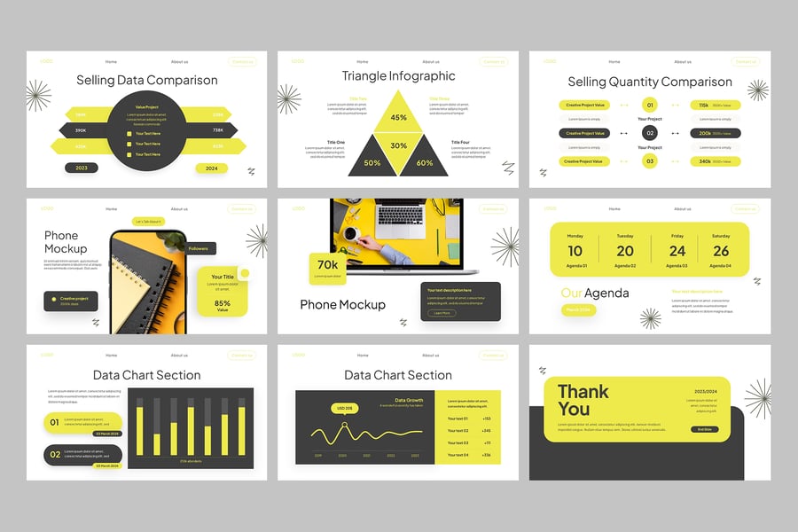 商业计划PPT模板 (PPTX)