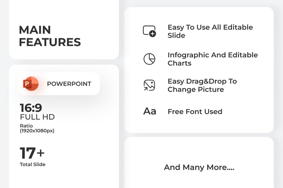 极简主义PPT模板 (PPTX)
