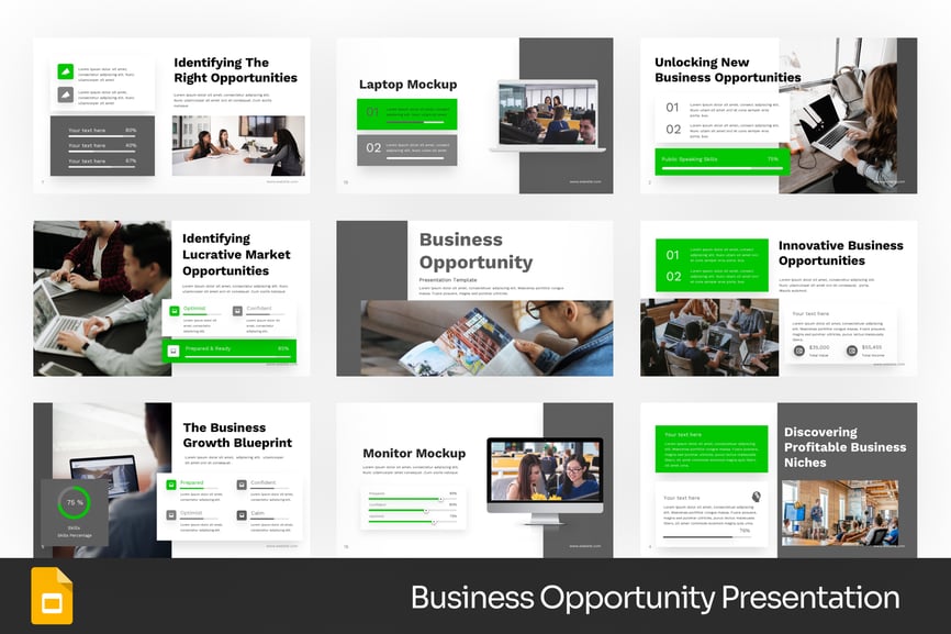 商机介绍PPT模板 (PPTX)