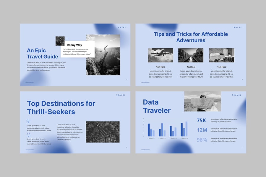 旅行社PPT模板 (PPTX)