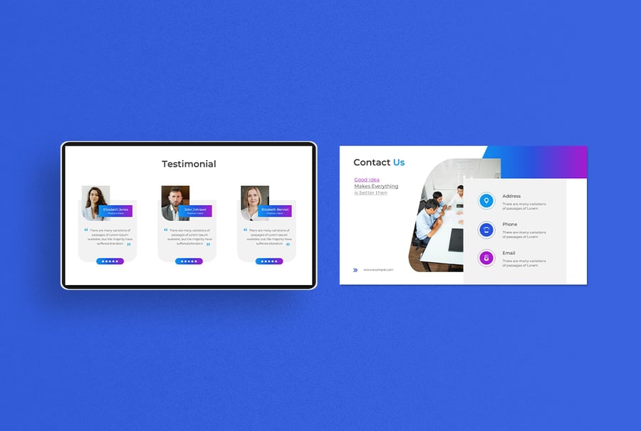 业务演示模板PPT模板 (PPTX)