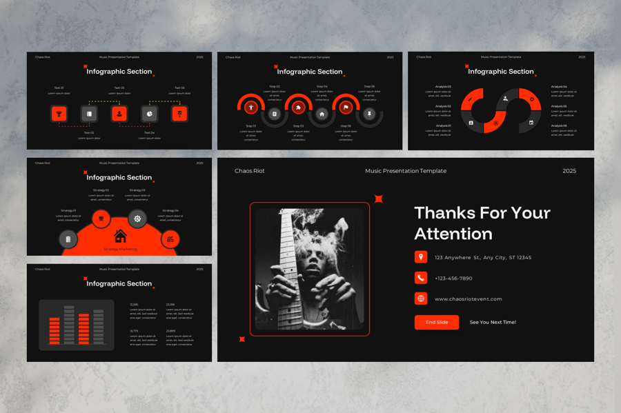 音乐PPT模板 (PPTX)