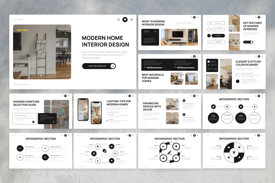 内部演讲PPT模板 (PPTX)