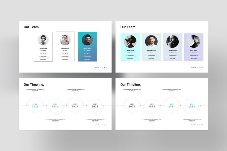 业务策略演示模板PPT模板 (PPTX)