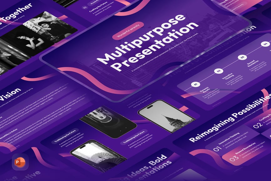 多功能PPT模板 (PPTX)