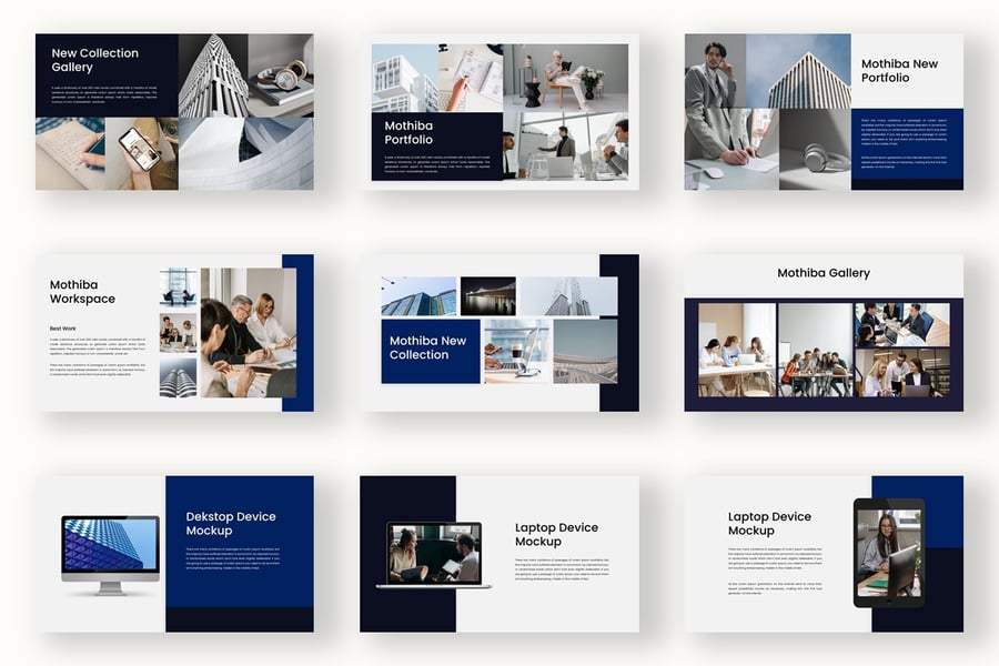 业务主题演讲模板PPT模板 (PPTX)