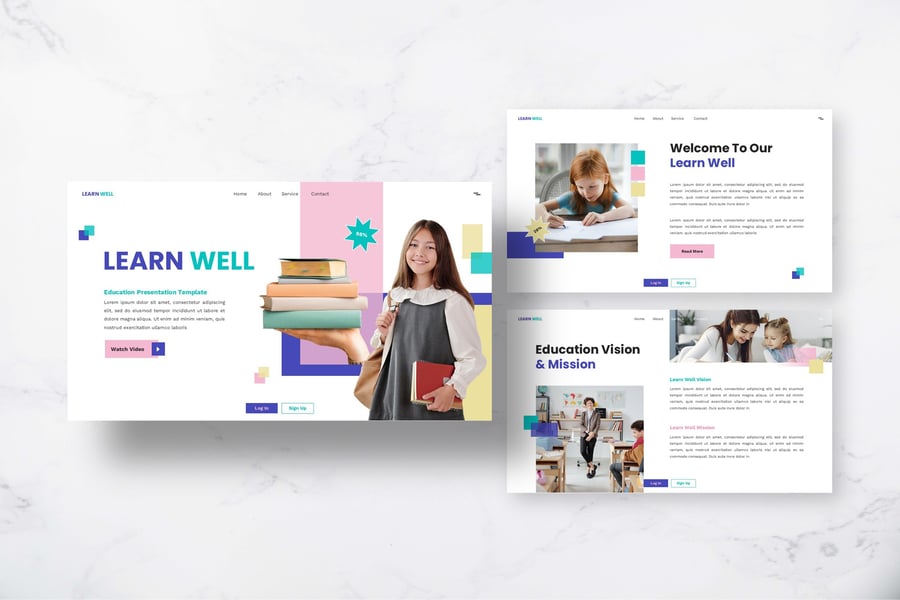 教育PPT模板 (PPTX)