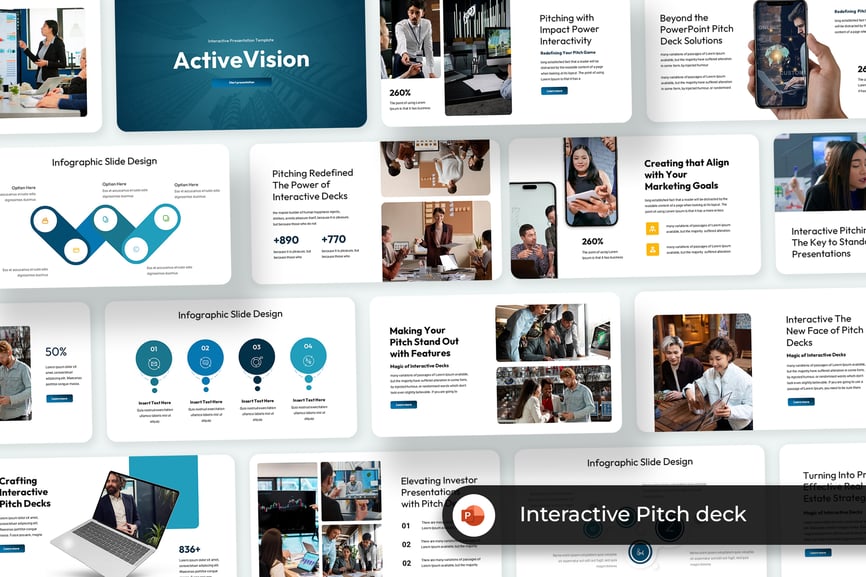 交互式PPT模板 (PPT,PPTX)