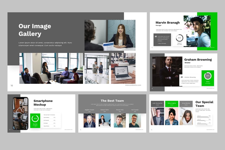 商机介绍PPT模板 (PPTX)