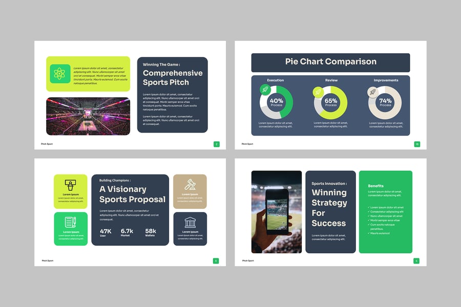 投球运动PPT模板 (PPTX)