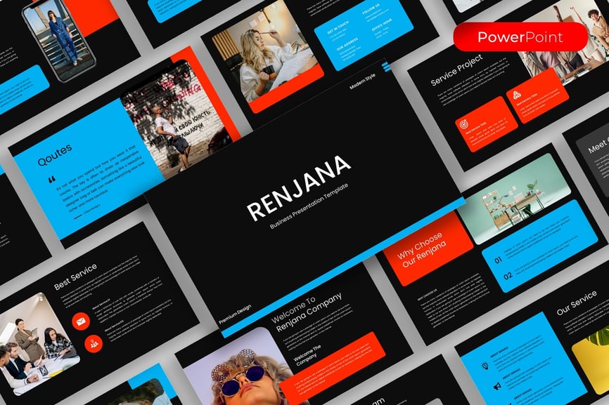 商业计划PPT模板 (PPTX)