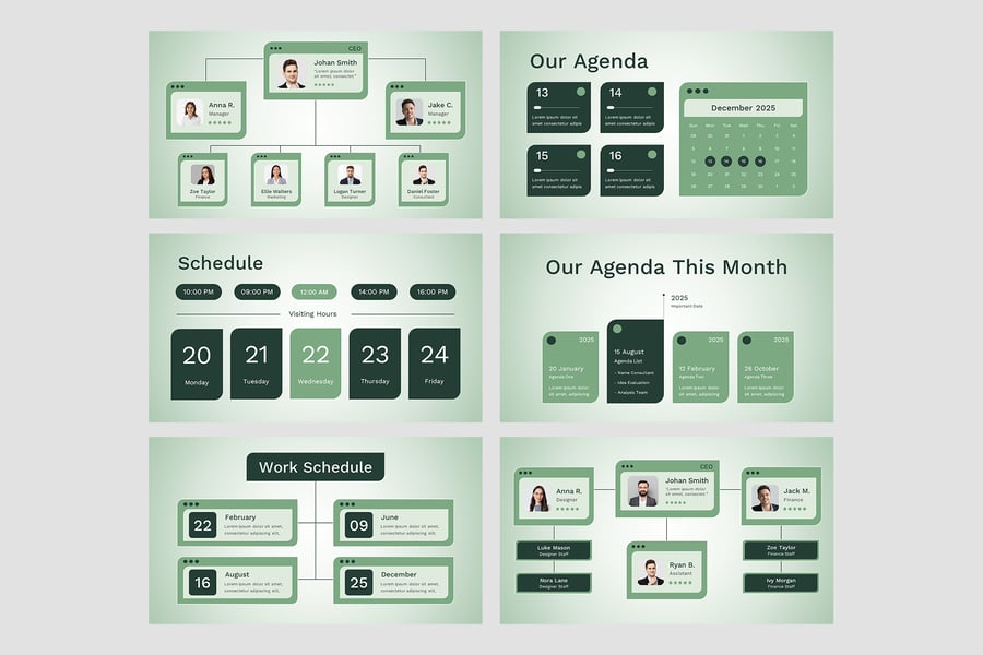 工作组织PPT模板 (PPTX)