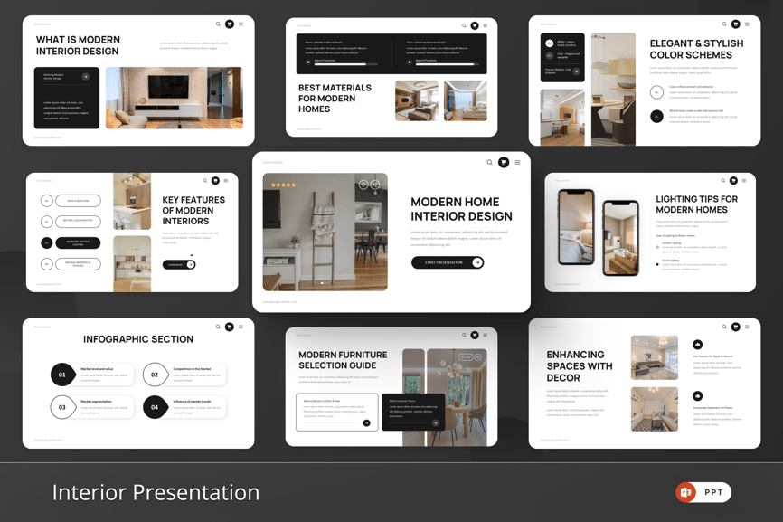 内部演讲PPT模板 (PPTX)