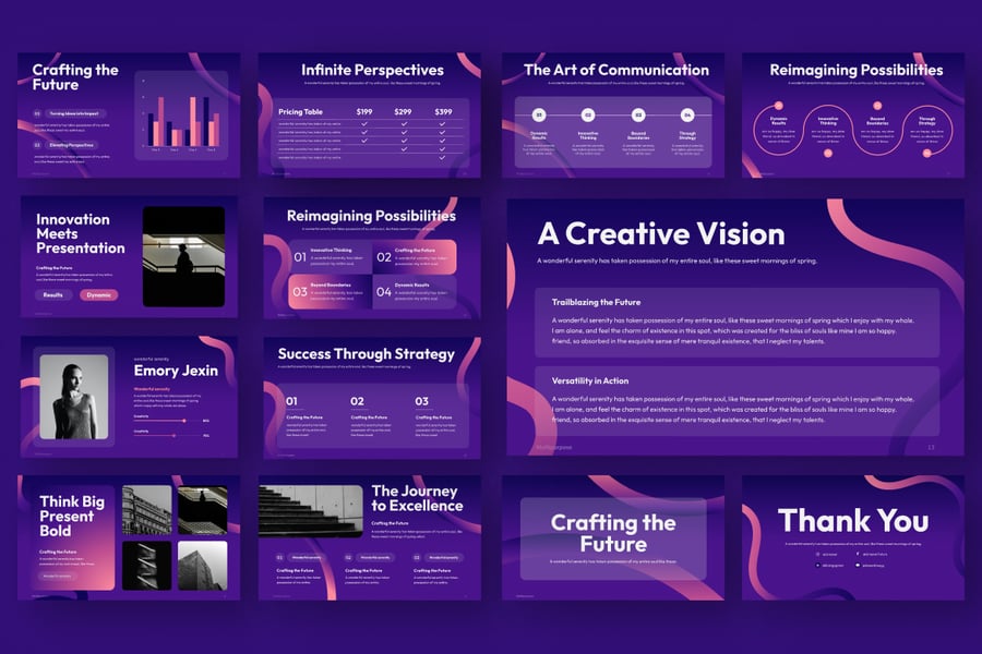 多功能PPT模板 (PPTX)