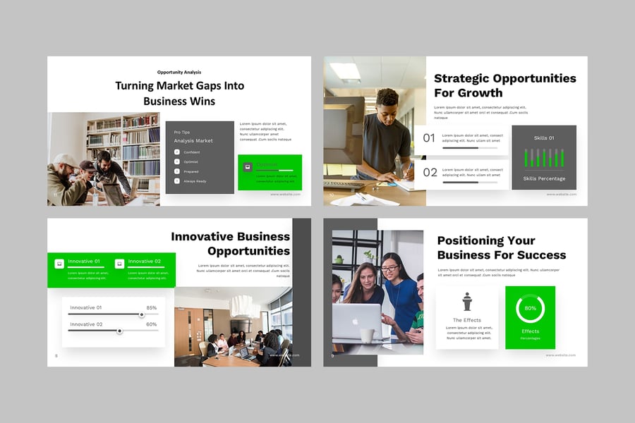 商机介绍PPT模板 (PPTX)