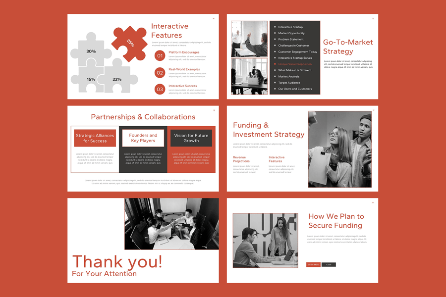 交互式启动PPT模板 (PPTX)