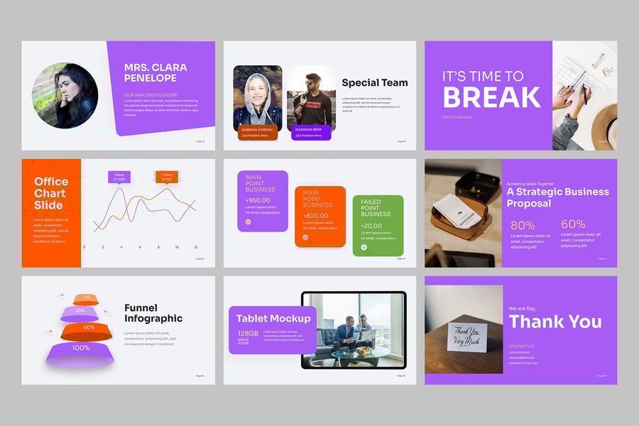 业务建议PPT模板 (PPTX)